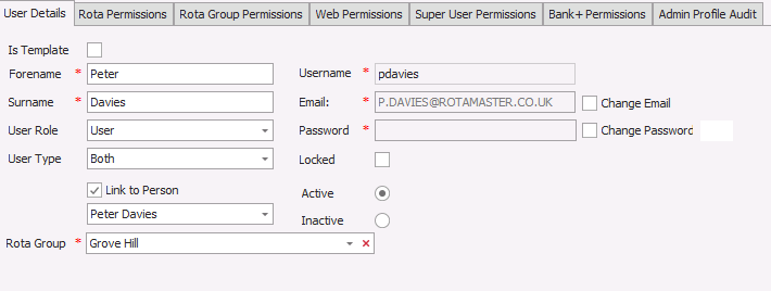 Editing Administrator Profiles - Ocean Picture Collection - Desktop Quality